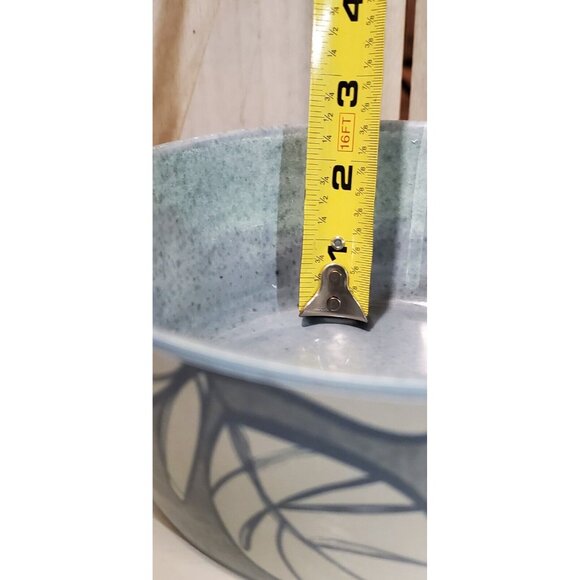 Crate and Barrel Cruz Melamine Botanical Soup Cereal Bowl Set 2 HTF  Appx. 7x5x3 - Picture 7 of 7